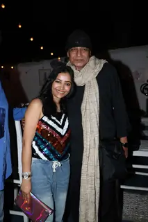 Shweta Basu Prasad and Mithun Chakraborty snapped at the success bash of Tashkent Files