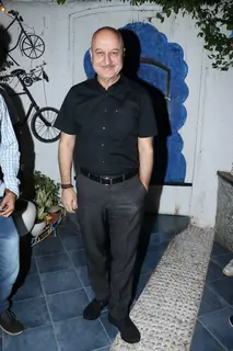 Anupam Kher snapped at the success bash of Tashkent Files