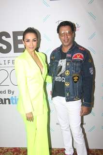 Malaika Arora and Madhur Bhandarkar snapped at the Tassel Awards