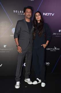 Abhishek Kapoor and his wife snapped at GQ 100 Best Dressed Awards