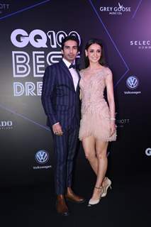 Sanaya Irani and Mohit Sehgal snapped at GQ 100 Best Dressed Awards