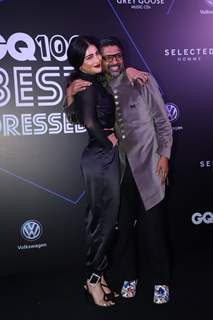 Shruti Haasan and Niranjan Iyengar snapped at GQ 100 Best Dressed Awards