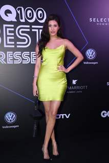 Amyra Dastur snapped at GQ 100 Best Dressed Awards