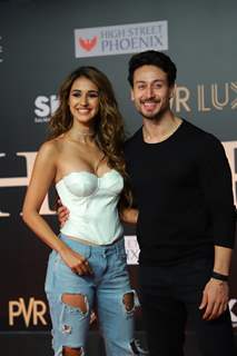 Disha Patani and Tiger Shroff attend the special screening of Bharat