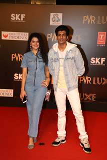 Palak Muchhal and Palash Muchhal attend the special screening of Bharat