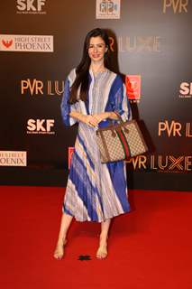Giorgia Andriani attends the special screening of Bharat