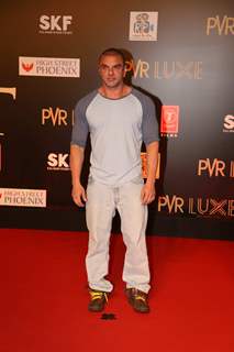 Sohail Khan attends the special screening of Bharat