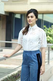 Taapsee Pannu was papped around the town
