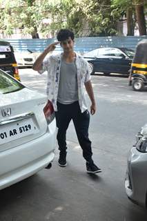 Ishaan Khattar was snapped around the town