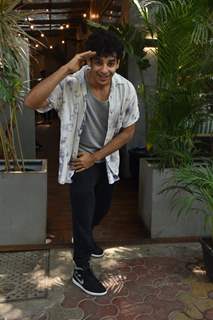 Ishaan Khattar was snapped around the town