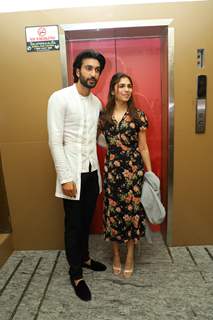 Meezaan Jaffery and Sharmin Segal snapped around the town