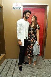 Meezaan Jaffery and Sharmin Segal snapped around the town