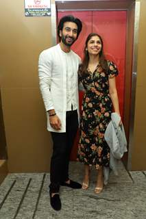 Meezaan Jaffery and Sharmin Segal snapped around the town