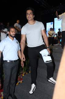 Sonu Sood snapped at the Bhamla Foundation World Environment Song Launch