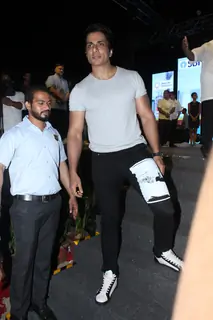 Sonu Sood snapped at the Bhamla Foundation World Environment Song Launch