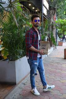 Himansh Kohli was spotted around the town