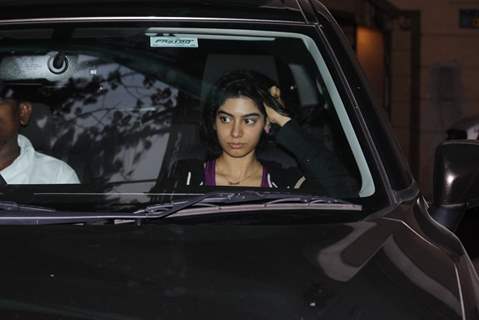 Khushi Kapoor was spotted around the town