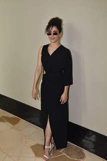 Sanya Malhotra snapped during the promotions of Men In Black International