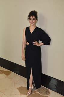 Sanya Malhotra snapped during the promotions of Men In Black International