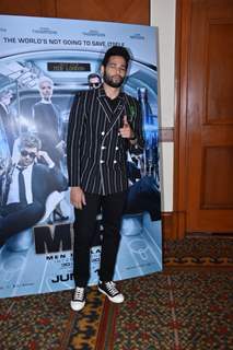 Siddhant Chaturvedi snapped during the promotions of Men In Black International