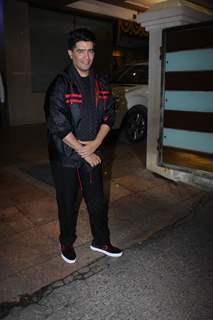 Manish Malhotra snapped at Ekta Kapoor's birthday bash