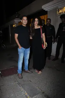 Gaurav Ghera and Mona Singh snapped at Ekta Kapoor's birthday bash