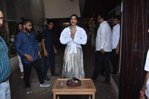 Sonam Kapoor at her birthday bash