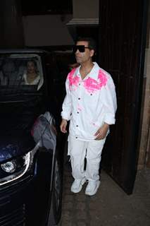 Karan Johar snapped at Sonam Kapoor's birthday bash