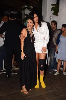 Priyanka Chopra and Shonali Bose snapped at the wrap party of The Sky Is Pink