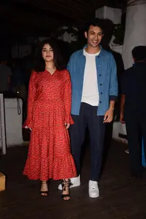 Zaira Wasim and Rohit Saraf snapped at the wrap party of The Sky Is Pink