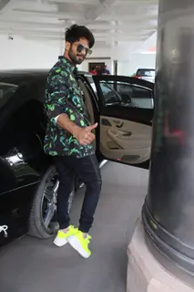 Shahid Kapoor at the promotions of Kabir Singh