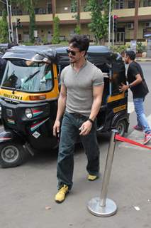 Tiger Shroff spotted around the town!