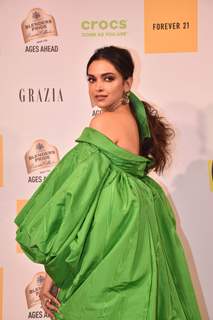 Deepika Padukone attends the Grazia Millennial Awards 2019