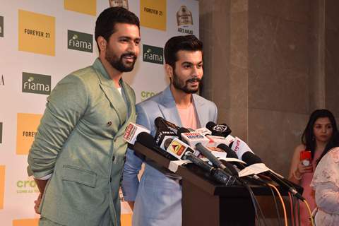 Vicky Kaushal and Sunny Kaushal attend the Grazia Millennial Awards 2019