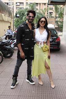 Kiara Advani and Shahid Kapoor was papped around the town