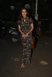 Dia Mirza snapped around the town