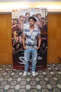 Hrithik Roshan was snaqpped during the promotions of Super 30