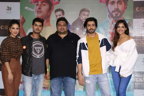 Sunny Leone at the promotions of Jhootha Kahin Ka!