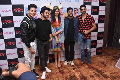 Celebrities at the promotions of new web-series - Holiday 