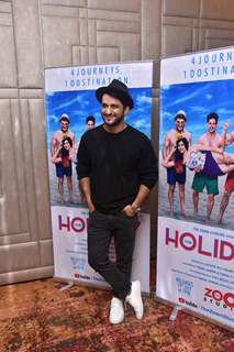 Celebrities at the promotions of new web-series - Holiday 