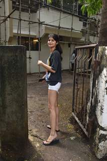 Anjani Dhawan was spotted around the town