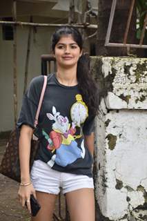 Anjani Dhawan was spotted around the town