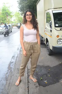 Fatima Sana Shaikh was spotted around the town