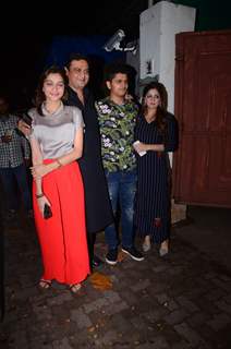 Celebrities at the special screening of Smile Please!