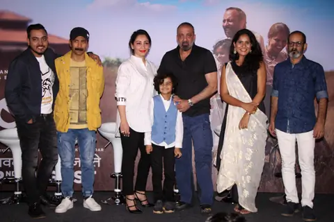 Sanjay Dutt and Manyata Dutt at the launch of Baba! 