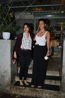 Neha Sharma snapped with her sister around the town