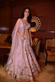 Warina Hussain snapped at India Couture Week 2019