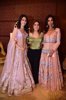 Warina Hussain and Anupriya Goenka snapped at India Couture Week 2019