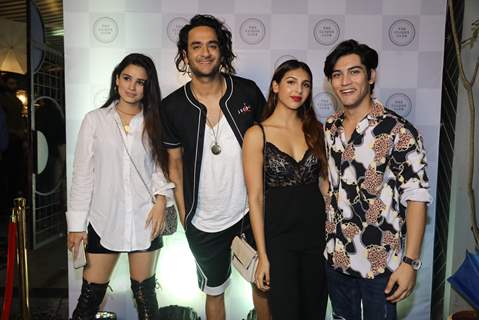 Chetna Pandey, Vikas Gupta, Nibedita Pal at the Launch of Clique Club