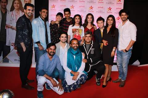 Cast of Sanjivani at the special screening 